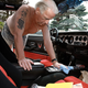 Biden wipes down the interior, and picks up any loose change, cigarette butts, and discarded condom wrappers.